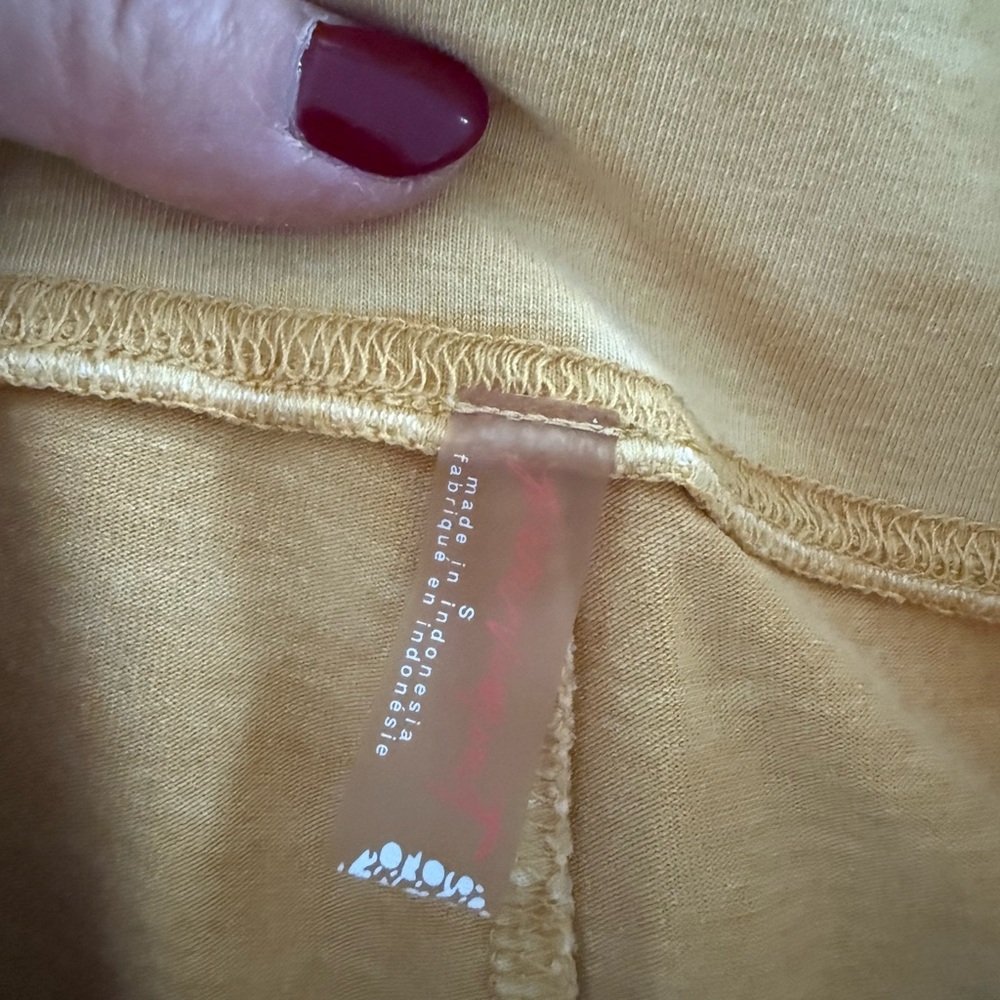 Gold Satin Top
